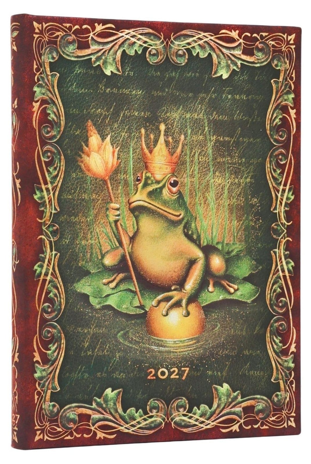 12-maandensekalender 2027 met Froschkönig