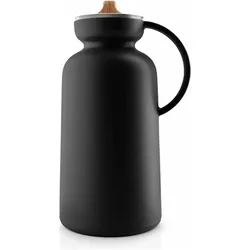 Eva Solo Thermoskanne Silouhette 1000 ml, Schwarz, Thermoskanne, Schwarz