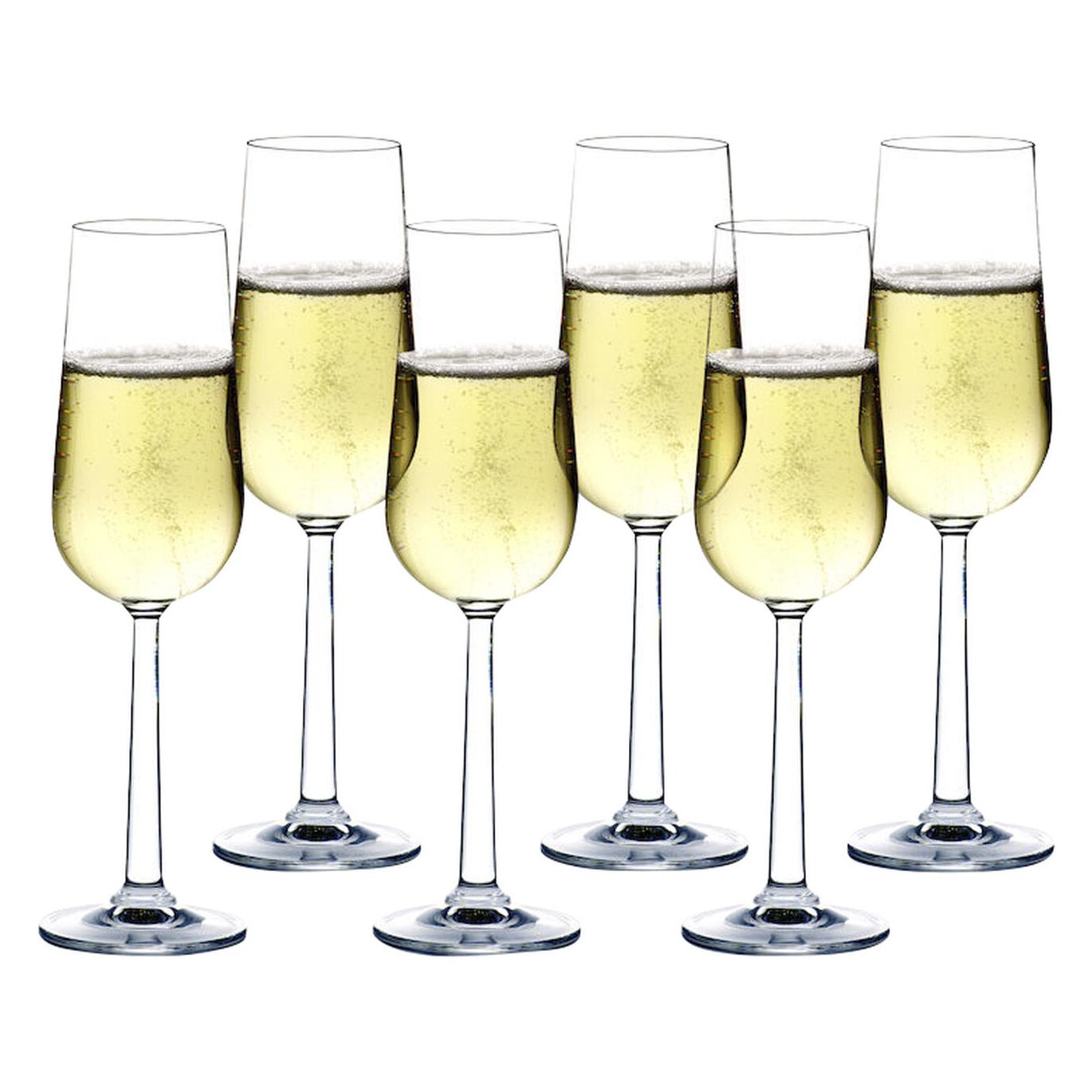 Rosendahl champagneglas 24 cl 6 stk. (24 cl, 6 Gläser, Sektgläser) (25363)