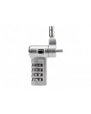 StarTech.com Serialized Laptop Lock Works w/Noble Wedge/Nano/K-Slot Sicherheitskabelschloss Universal schwarz & silber 2 m (UNIVCS-LAPTOP-LOCK)