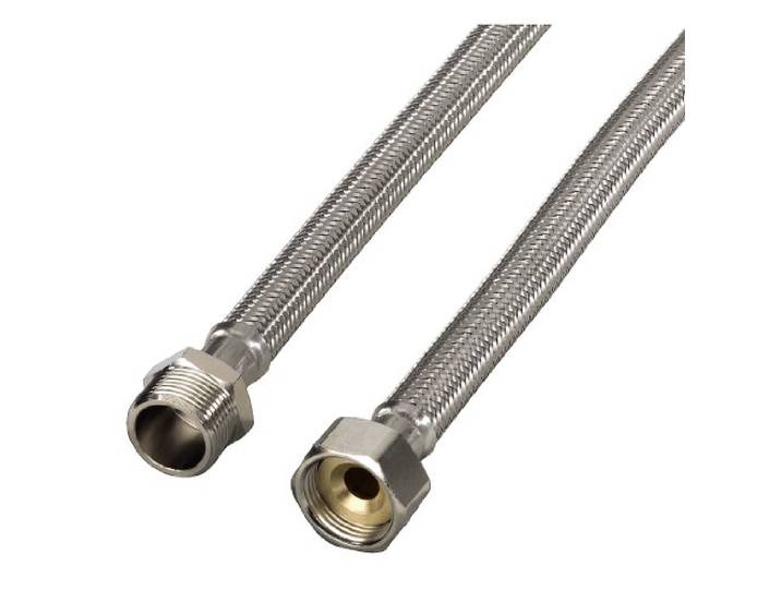 Xavax Wasserschlauch als Verlängerung für Waschmaschine, Spülmaschine und Geschirrspüler, 3/4 Zoll, Aquastop, universal Ersatzteile, 1m