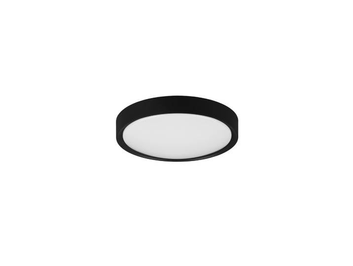 Trio Leuchten Led-Badezimmer-Deckenleuchte, Schwarz, Kunststoff, rund, 9 cm, Lampen & Leuchten, LED Beleuchtung, LED-Deckenleuchten