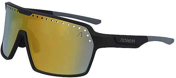 ATHLETES EYEWEAR Herren Radbrille Airtime schwarz M