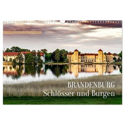 BRANDENBURG Schlösser und Burgen (Wandkalender 2027 DIN A3 quer), CALVENDO Monatskalender