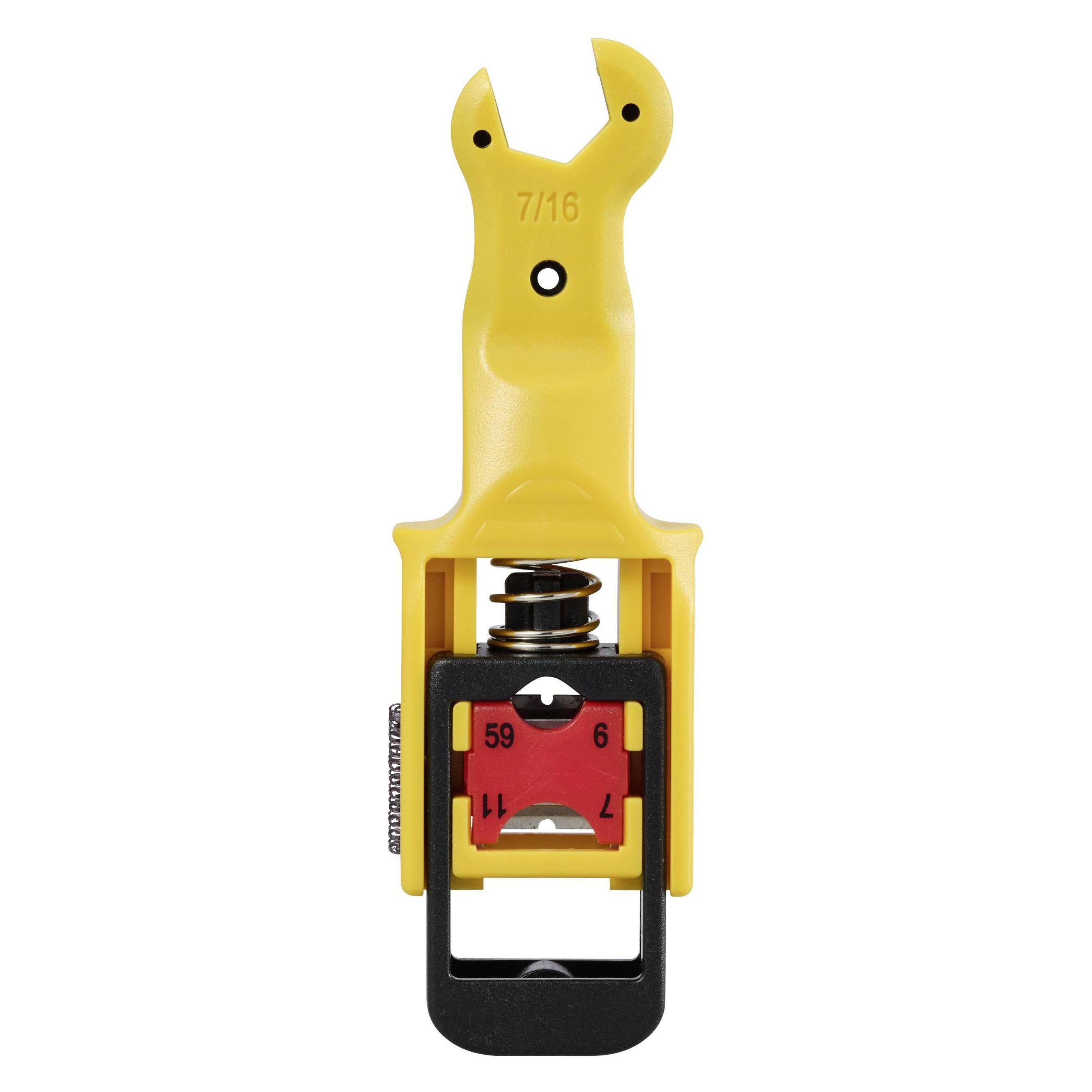 Tru Components TC-11992200 Abisolierer für RG 59/6/7/11 Koaxkabel Abisolierläng (TC-11992200)