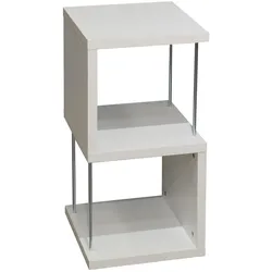 REGAL Elga 33x33x65 aus Holzwerkstoff in der Farbe weiß matt
