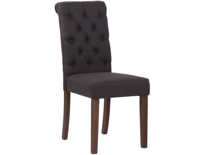 CLP Chaise de salle à manger Lisburn Couleur:noir Matériel:Tissu