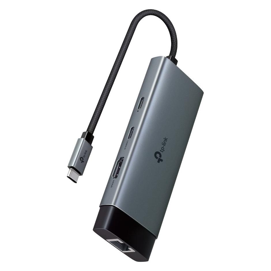 TP-Link USB TYP-C 6-PORT HUB 1 HDMI 1 LAN 2 USB-A 1 USB-C (USB-C, 6 Ports) (UH6120C)