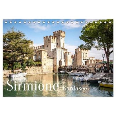 Sirmione Gardasee (Tischkalender 2027 DIN A5 quer), CALVENDO Monatskalender
