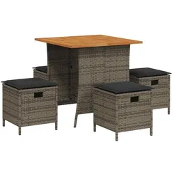 vidaXL, Gartentisch + Balkontisch, Fatarberg