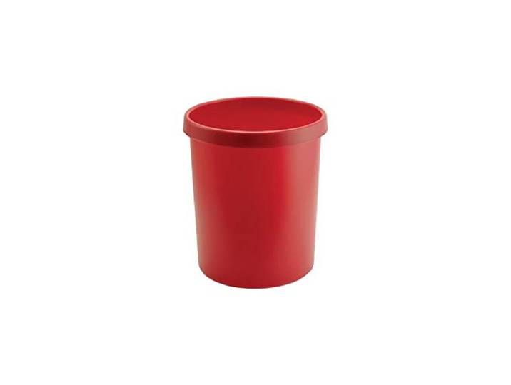 helit H6106125 - Prullenbak „the german“ 30 liter rood
