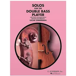 Solos for the Double-Bass Player: Double Bass and Piano, Fachbücher von Oscar Zimmermann