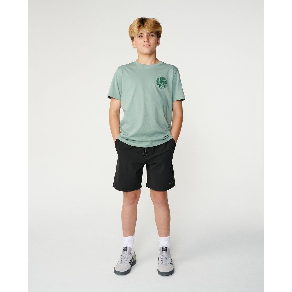 RipCurl Boardwalk Phase Volley-boy black (0090) 14 01JBWS-0090-14