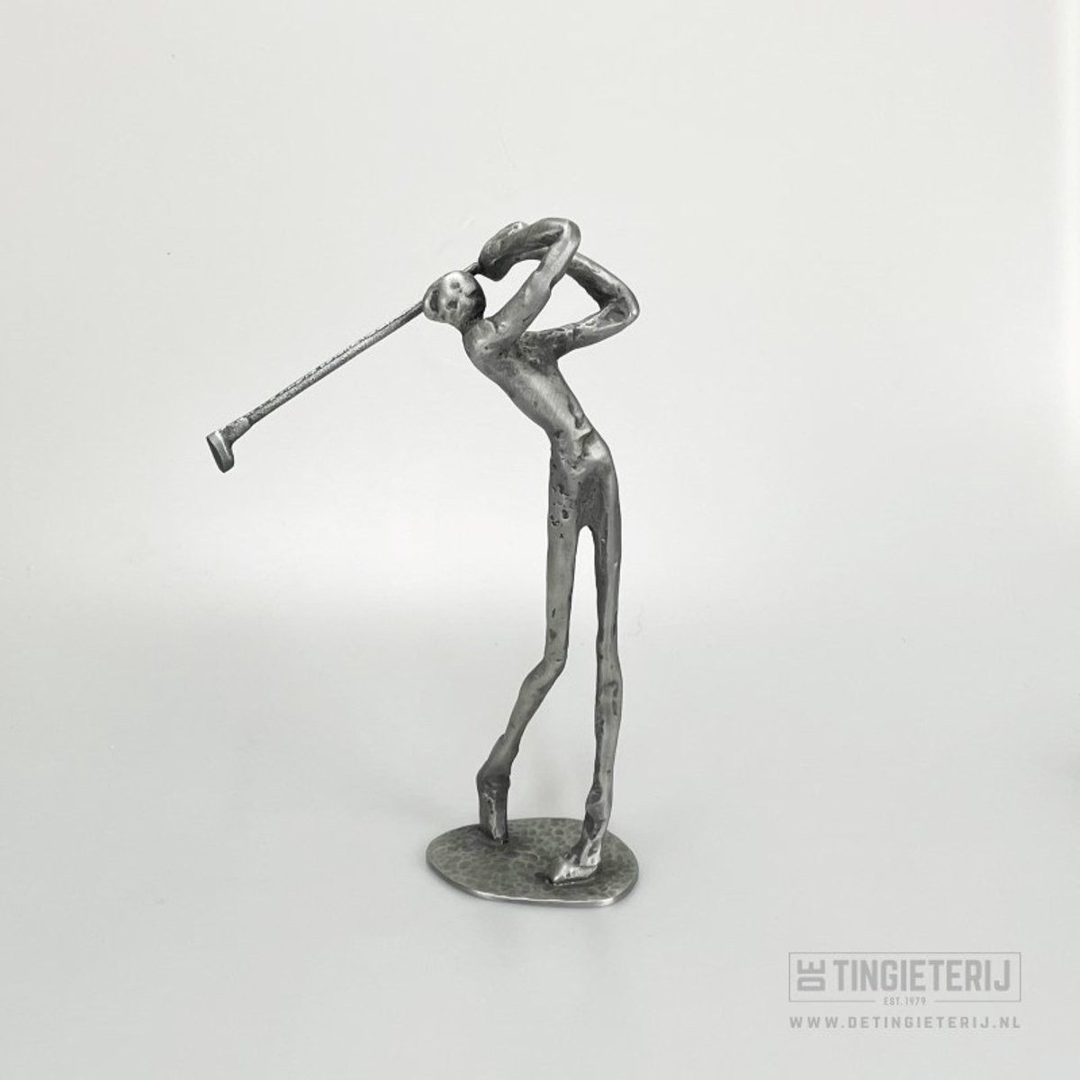 Luxe Golfer Groot Golfsculptuur - Decoratief Golf Beeldje voor op Tafel