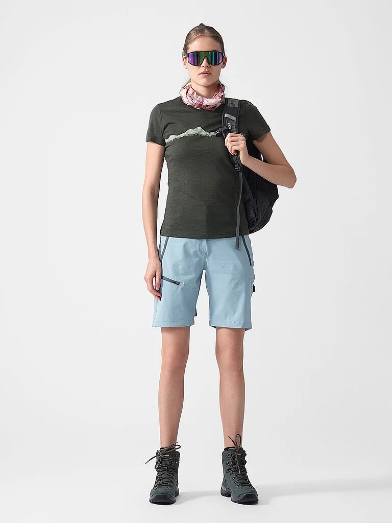 MERU Damen Shorts Lake Louise hellblau   46 W