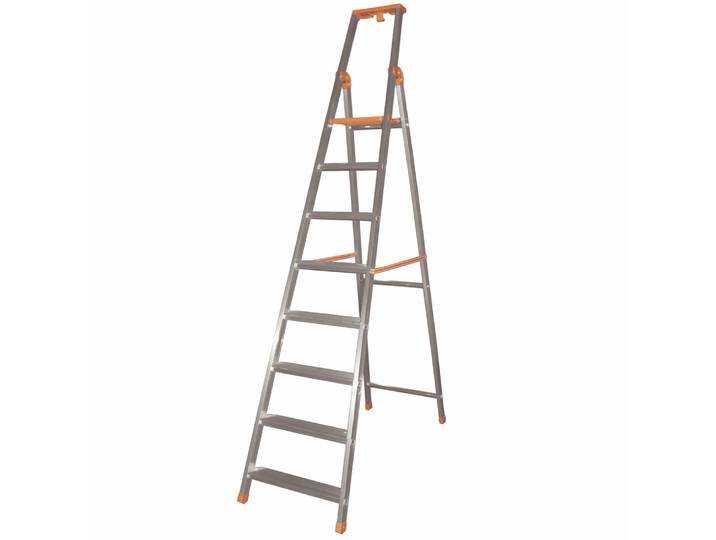 Safetool Escabeau professionnel 8 marches
