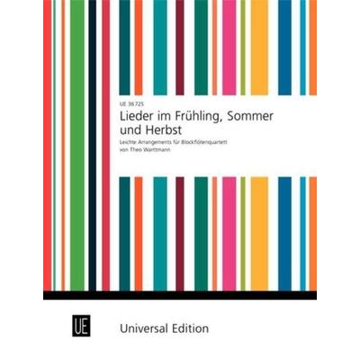 Lieder im Frühling, Sommer und Herbst, Taschenbuch von , Universal Edition, 978-3-7024-7401-0