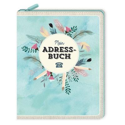 Eintragbuch mit Reißverschluss - Mein Adressbuch, Taschenbuch von , Lingen