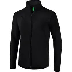 ERIMA Kinder Sweatjacke, Größe 128 in Schwarz Schwarz