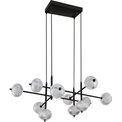 Hängelampe Pendelleuchte Esstischlampe LED Tageslicht Wohnzimmerlampe H 220 cm