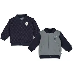 Feetje Wende-Collegejacke Rennstrecke, blau | tuerkis, 56
