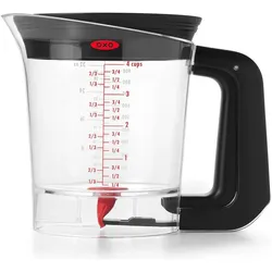 OXO Fett-Trenn-Kanne, Messbecher, Transparent