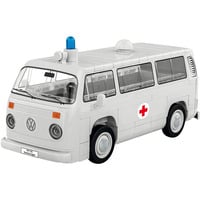 Volkswagen T2b Krankenwagen, Konstruktionsspielzeug grau, Maßstab 1:35