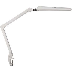 Maul Maul Schreibtischlampe  craft, weiß, LED, dimmbar, mit Tischklemme, 970 Lumen, kaltweiß