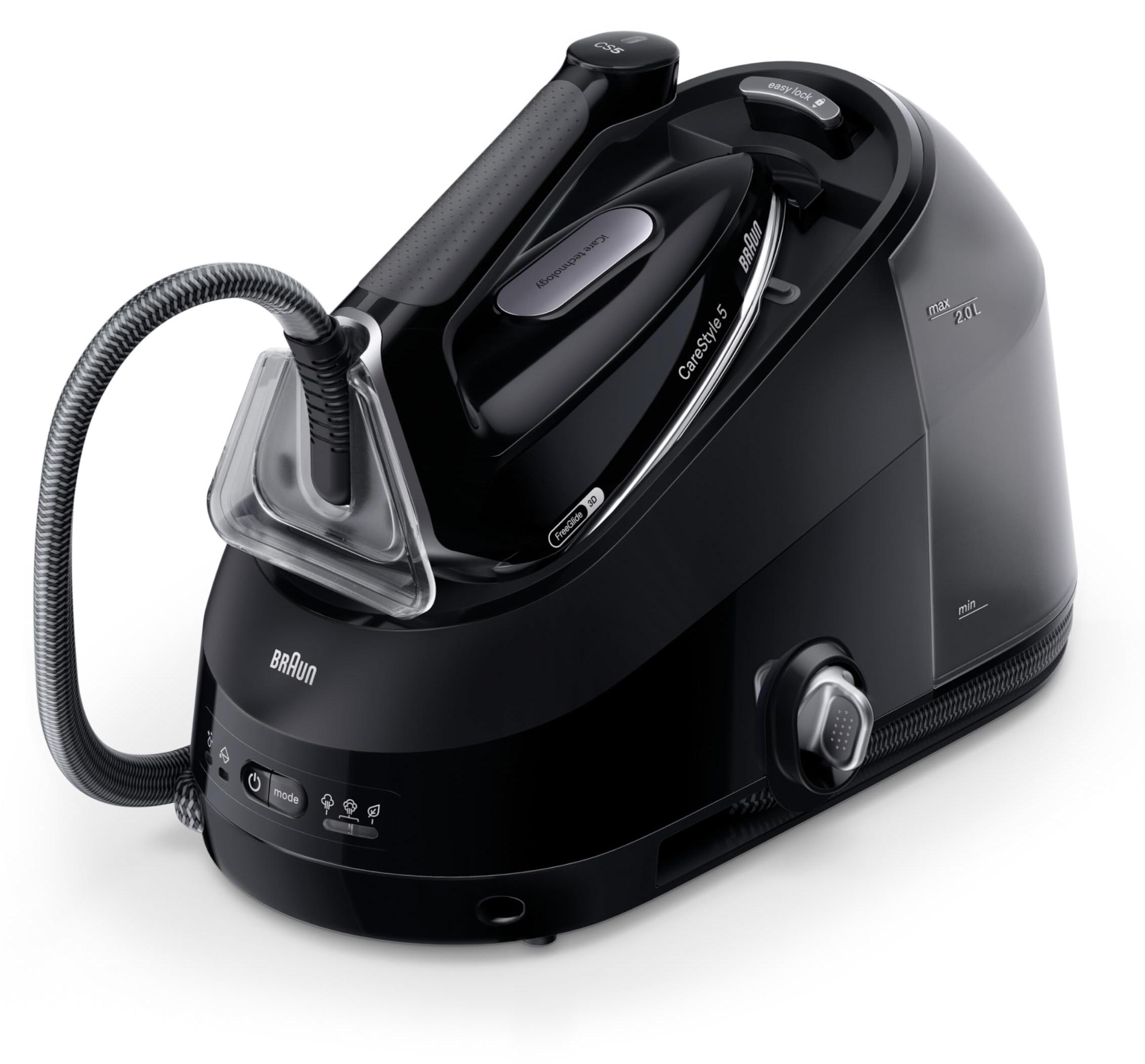 Braun Dampfbügeleisen CareStyle 5 IS5249BK mit FreeGlide 3D, 150 g/min Dampfleis