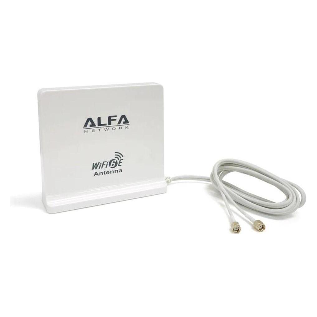 Alfa Network ARS-WIFI6E-M2 - ARS-WIFI6E-M2, WiFi 6E Indoor Omni Antenna (RP-SMA) (WLAN) (ARS-WiFi6E-M2)