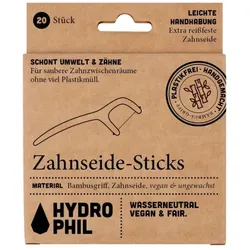 Hydrophil Zahnseide Sticks (20St)