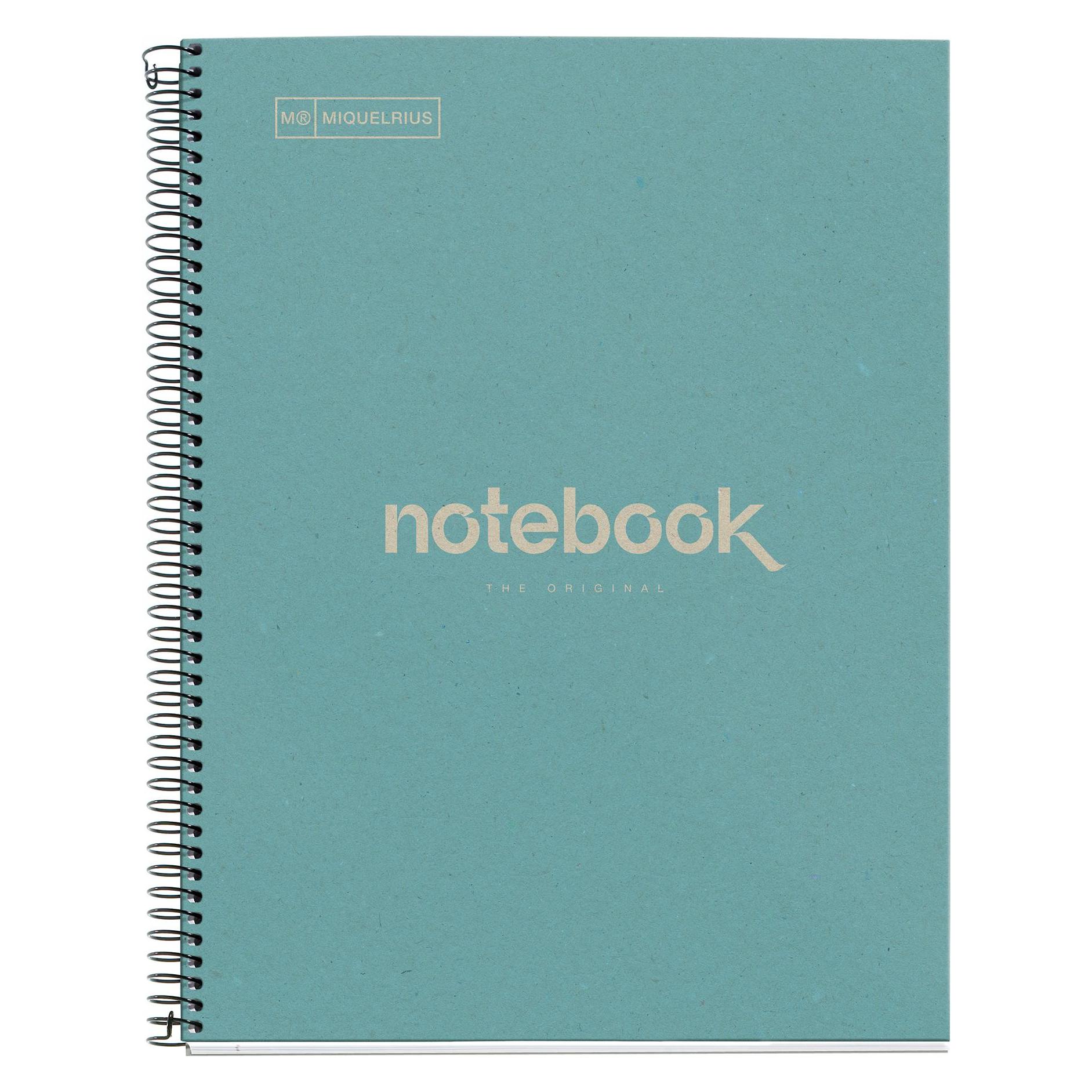Maul ECO Emotions NB1 ECOBLUE RECYCLE HOR (A4, Liniert, Harter Einband) (A609634)
