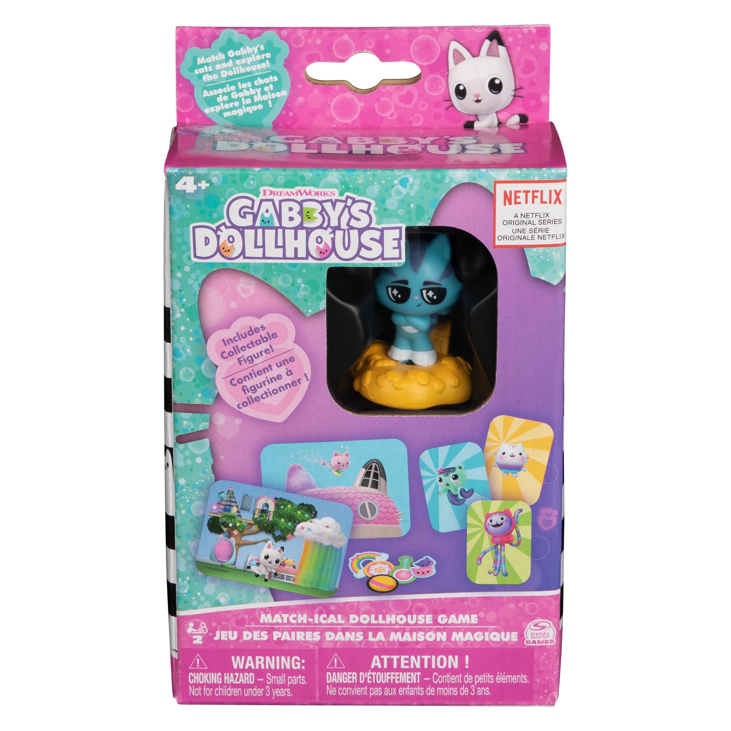 Spin Master Gabby's Dollhouse Match-ical Dollhouse Game (Deutsch, 2 Spieler) (6067191)