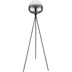 Globo, Stehlampe, Stehleuchte Maxy schwarz matt 1xE27 (E27)
