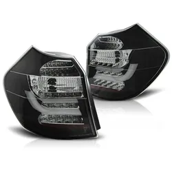LED Lightbar Rückleuchten passend für BMW E87 Bj. 04-07 Schwarz