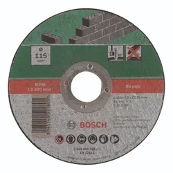 Bosch Trennscheibe gerade, Stein D= 115 mm - 2609256328