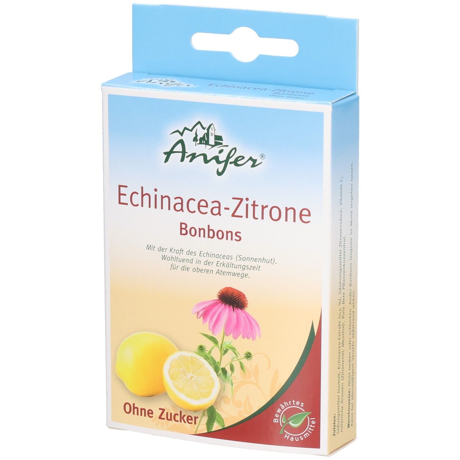 Anifer Bonb ZFR Echin+Zitr 75 g Bonbons
