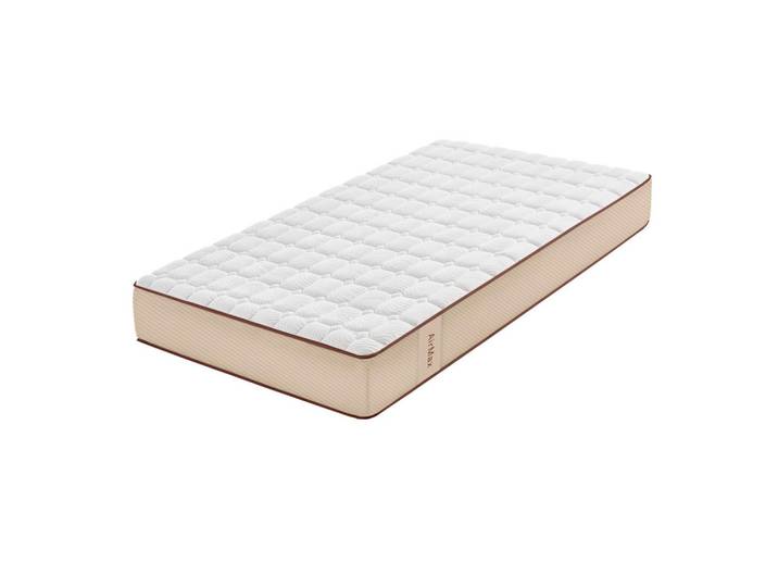 Moonia Matratze Air Max Braun 15 cm - 80X190 cm - Härtegrad H2/H3, Beige, Textil, H2 + H3, Rechteckig, 80x190 cm, Schlafzimmer, Matratzen