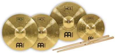 Meinl HCS1314+10S Cymbal Set