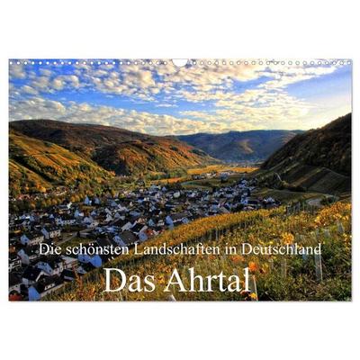 Die schönsten Landschaften in Deutschland - Das Ahrtal (Wandkalender 2026 DIN A3 quer), CALVENDO Monatskalender