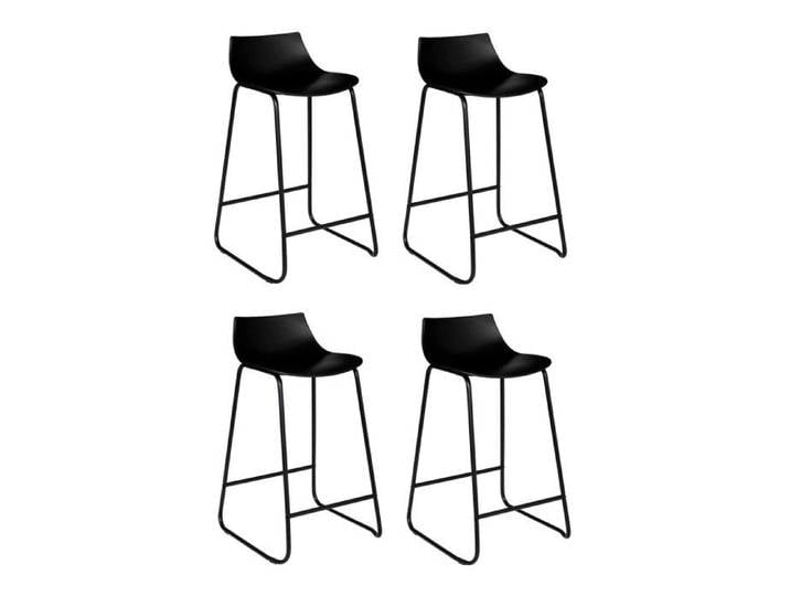 Tabouret de bar  Otac  métal noir - Atmosphera Créateur d'intérieur