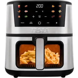 Tesla AirCook Q60 XXL Pro, Fritteuse, Schwarz