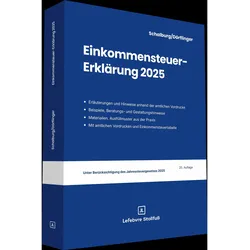 Einkommensteuer-Erklärung2025, Ratgeber von Nina Dörflinger, Martin Schalburg
