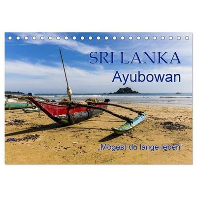 SRI LANKA Ayubowan 'Mögest du lange leben' (Tischkalender 2027 DIN A5 quer), CALVENDO Monatskalender