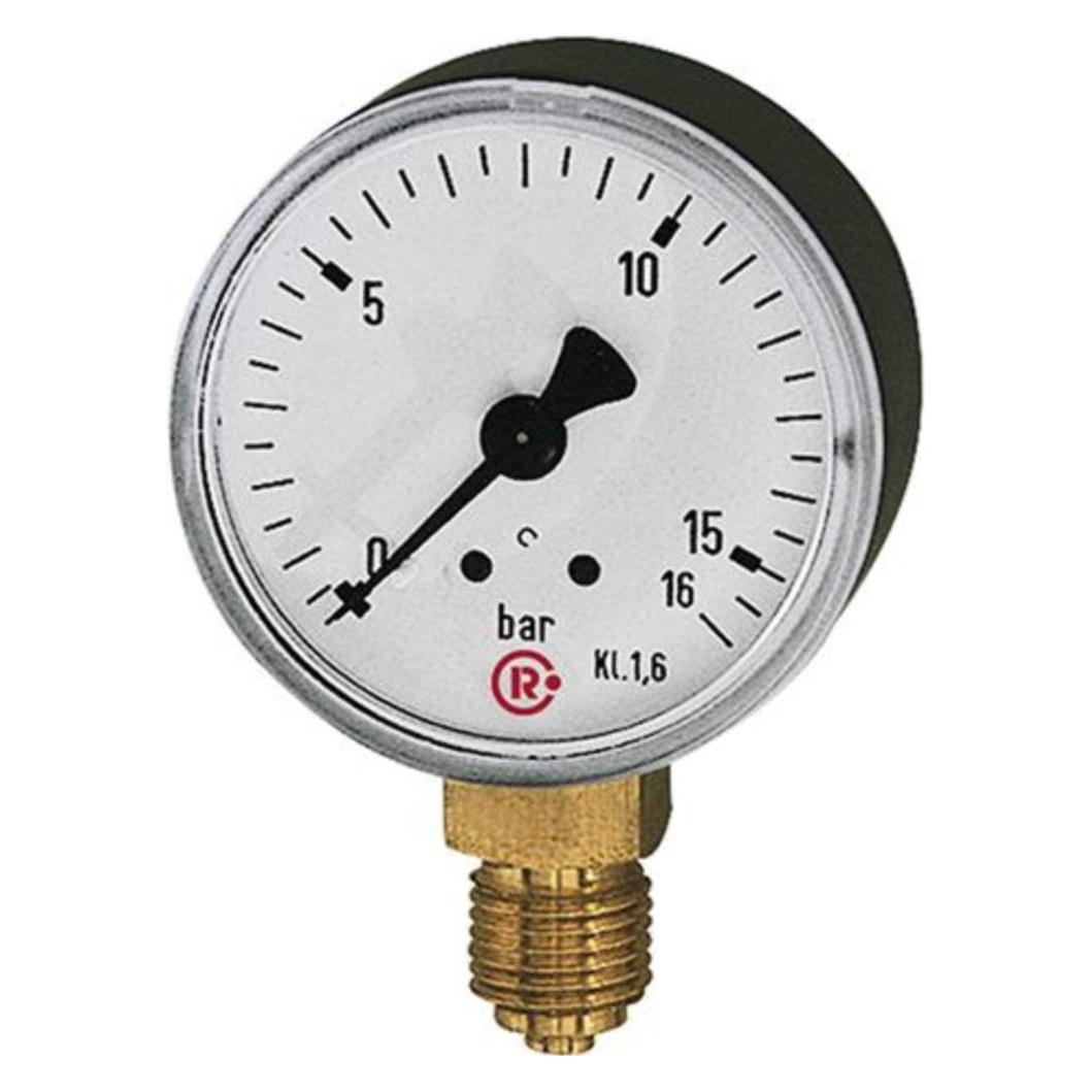 Riegler Manometer stehend 40mm 0-4bar G1/8" (110.33-K)