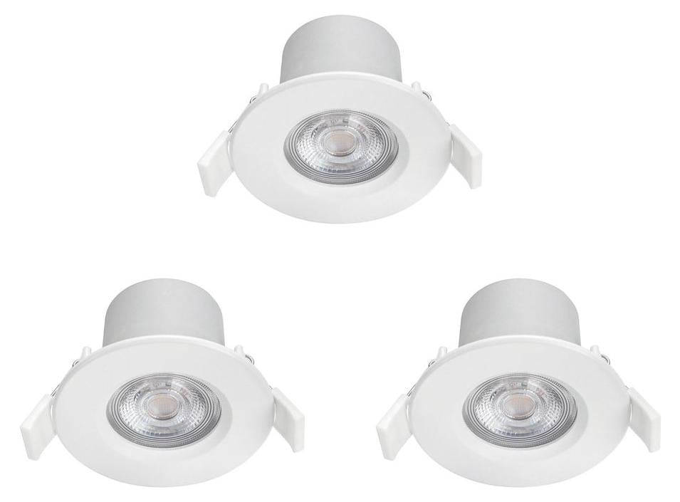 Philips Inbouwspot Dive, LED, Warmwit, Wit, Dimbaar