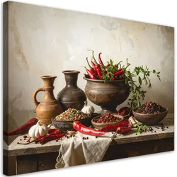 LEINWANDBILD Essen & Trinken 30x20cm