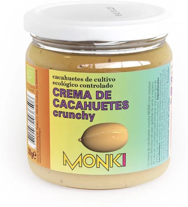 Monki Creme De Amendoim Crocante 330g