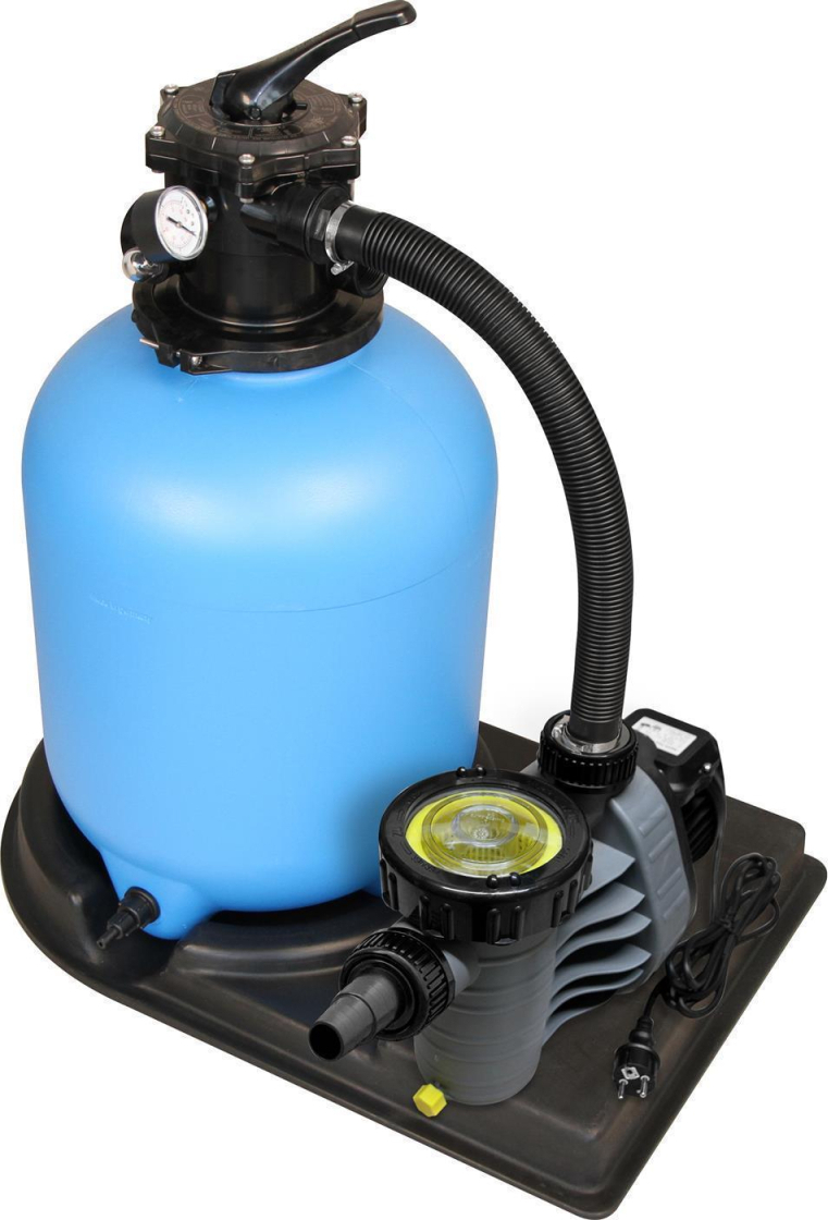 Sandfilteranlage Trend Top Ø 500 mm | Filterpalette | Blau | Aqua Plus 8