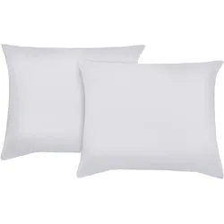 Kissenhüllen-Set Basic Weiß ca. 80x80cm, 2 Stk.